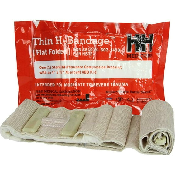 Thin H Bandage -Rolled