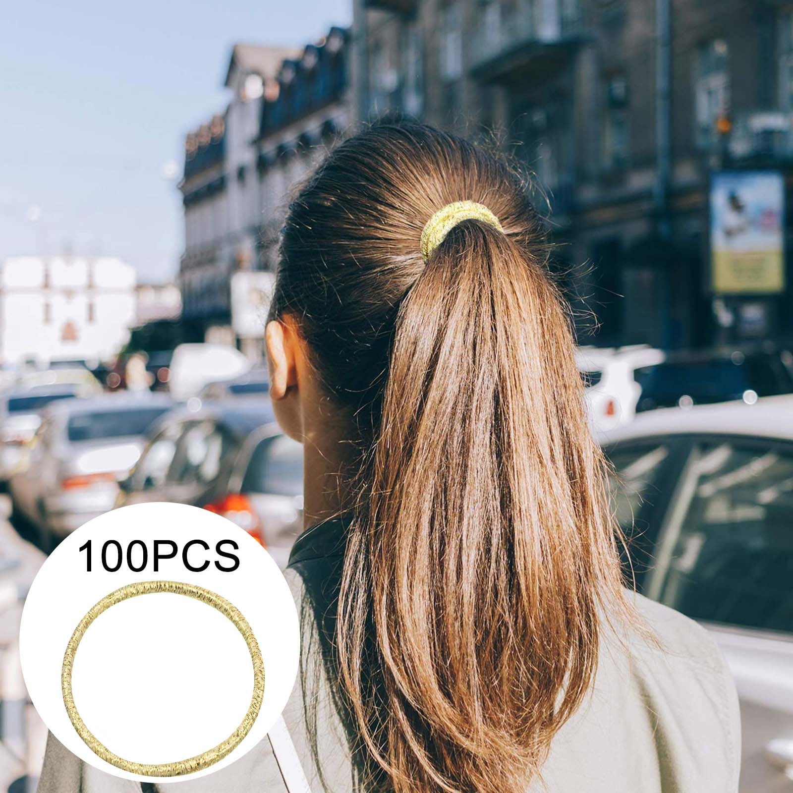 Thin Hair Ties 2mm Scrunchies Hair Ties under 10 Hair Elastics Small