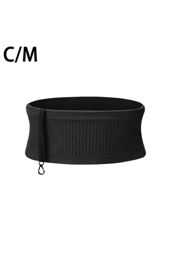 Thin Invisible Gym Bag Fanny Pack Running Belt With 4 Pockets Soft Nylon Breathable Stretchable 360 Fit for Keys Phone Cards Passport