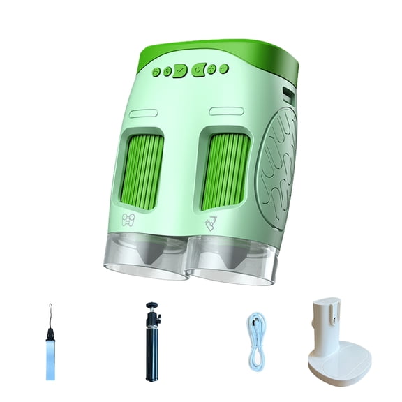 Thin Kids Science Instrument Telescope Combination 1080P Camera ABS Substance Safe Learning Tool For Juvenile Explorers