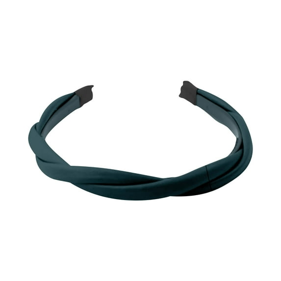 Thin Leather Headbands for Women Cute Braided Twisted Head Bands with Non Slip Design Fashion Beige Brown Black Headbands for Girls Womens Hair Accessories