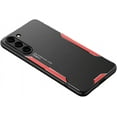 thumbnail image 1 of Thin and Light Aluminum Alloy Phone Case for Xiaomi Mi 10 9 T S Pro, Shockproof Metal Matte Back Cover, Durable Protective Hot Shell with Soft Borders(Red,10), 1 of 8
