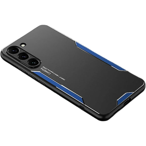Thin and Light Aluminum Alloy Phone Case for Xiaomi Mi Poco F4 F3 F2 Pro GT, Shockproof Metal Matte Back Cover, Durable Protective Hot Shell with Soft Borders(Blue,F3)