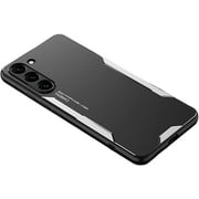 Thin and Light Aluminum Alloy Phone Case for Xiaomi Mi Poco X4 X3 X2 M4 M3 Pro NFC GT, Shockproof Metal Matte Back Cover, Durable Protective Hot Shell with Soft BordersSilver,M4 Pro 5G