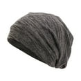 thumbnail image 1 of Thin Lightweight Cotton Summer Beanie Hat, Stretch Breathable Skull Sleep Cap, Quick Dry Sports Headwear, Baggy Soft Cap for Running, Cycling, Fishing and All Day Indoor Rest Use,JN, 1 of 8