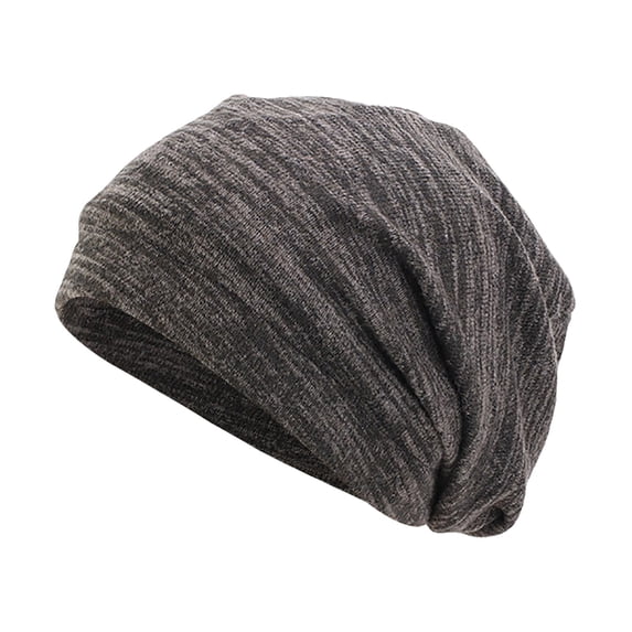 Thin Lightweight Cotton Summer Beanie Hat, Stretch Breathable Skull Sleep Cap, Quick Dry Sports Headwear, Baggy Soft Cap for Running, Cycling, Fishing and All Day Indoor Rest Use,JN