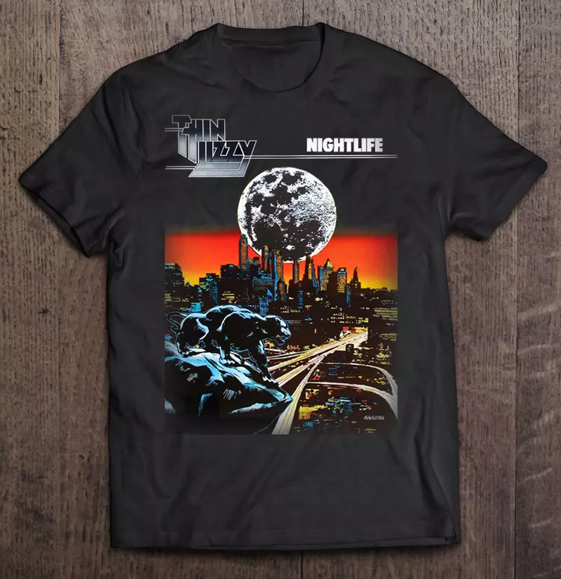 Thin Lizzy Band Rock TShirt