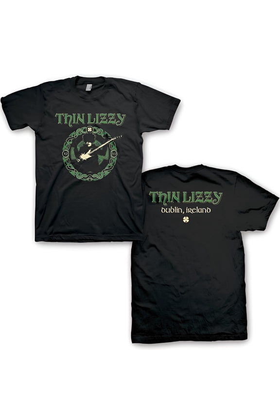 Thin Lizzy Men's Celtic Ring T-Shirt Black Medium | Officially Licensed Merchandise