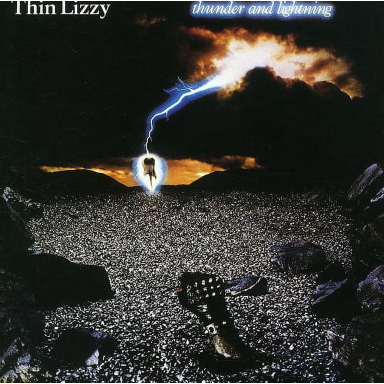 THIN LIZZY「THUNDER AND LIGHTNING (2CD)紙」 Thin Lizzy - Thunder & Lightning (ger) - Music & Performance - CD