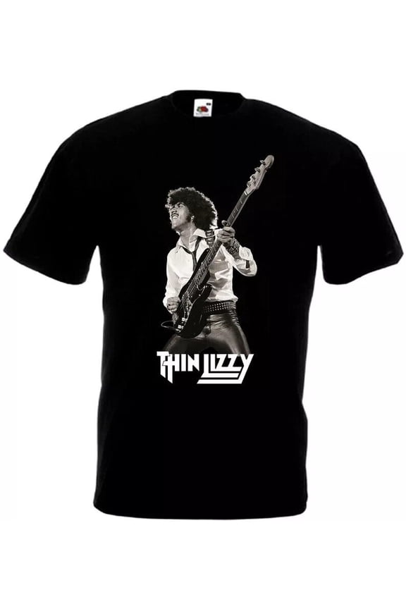 Thin Lizzy - v37 T-shirt hard rock black all sizes S-5XL