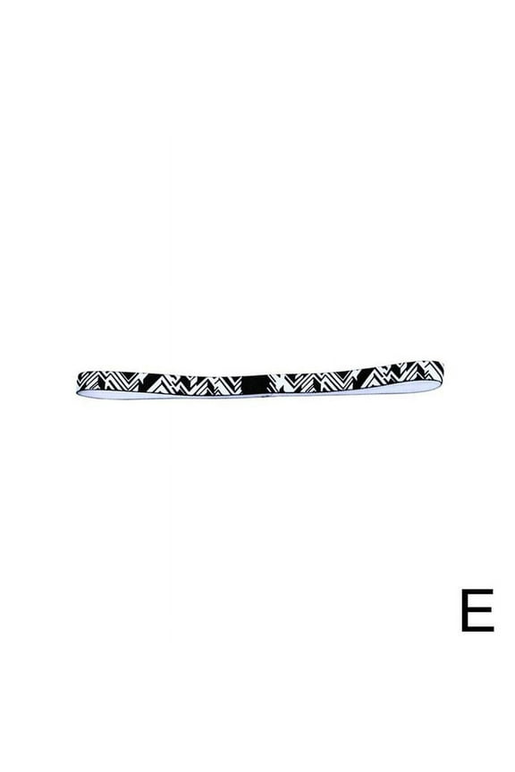 Composite Fiber Elastic Workout Headbands for Running, Yoga and Other Fitness Activities with Sweat Guide