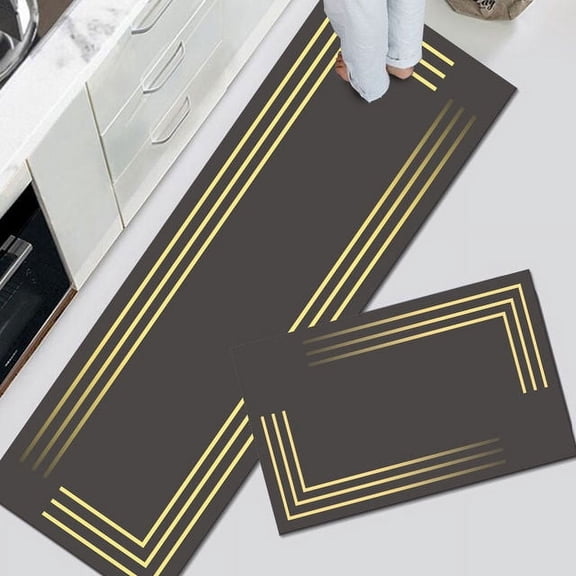 Thin Long Kitchen Mat Washable Area Rugs Hallway Balcony Corridor Carpet Laundry Room Washable Floor Mats Home Entrance Doormat
