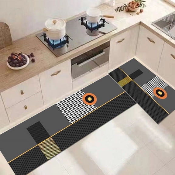 Thin Long Kitchen Mat Washable Area Rugs Hallway Balcony Corridor Carpet Laundry Room Washable Floor Mats Home Entrance Doormat