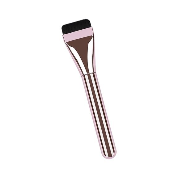 Thin Makeup Brush Professional Synthetic Bristles Liquid Face Blender