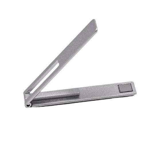 Thin Metal Phone Grip Mount Foldable Double Designs Phone Stand Invisible Mount for Tablets & Smartphone
