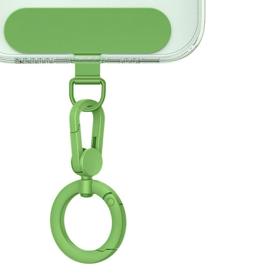 Thin Metal Phone Tether Tab With Spring Card Lanyard Replacement Card D3G7 Cellphone Universal Strap Clip Lost