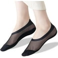 thumbnail image 1 of Thin No Show Socks Womens Low Cut Mesh Liner Socks Non Slip Invisible Breathable Footies, 1 of 6