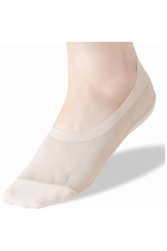 Thin No Show Socks Womens Low Cut Mesh Liner Socks Non Slip Invisible Breathable Footies