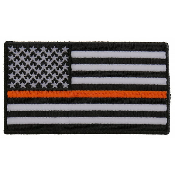 Thin Orange Line American Flag For Search & Rescue