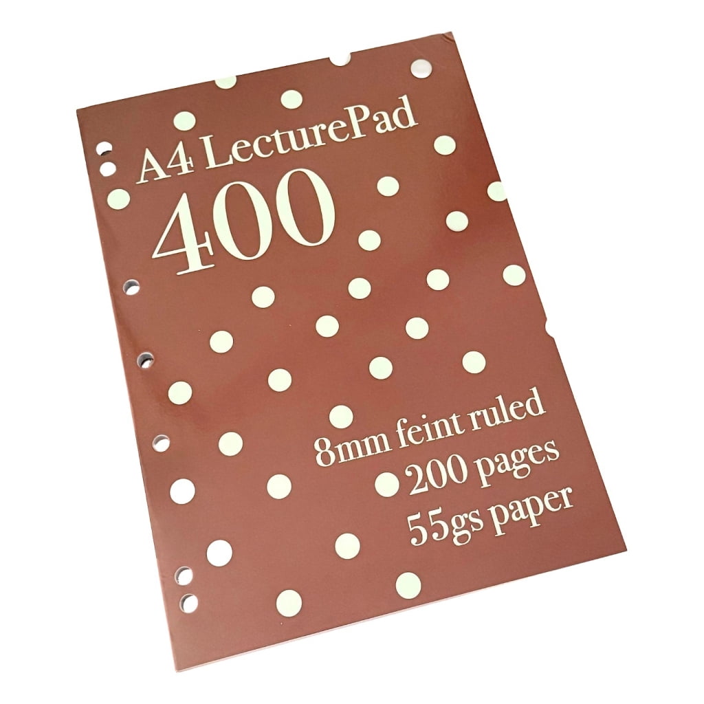 Light weight Portable A4 Notebook Dot Pattern Lined Pages Writing Inspiration