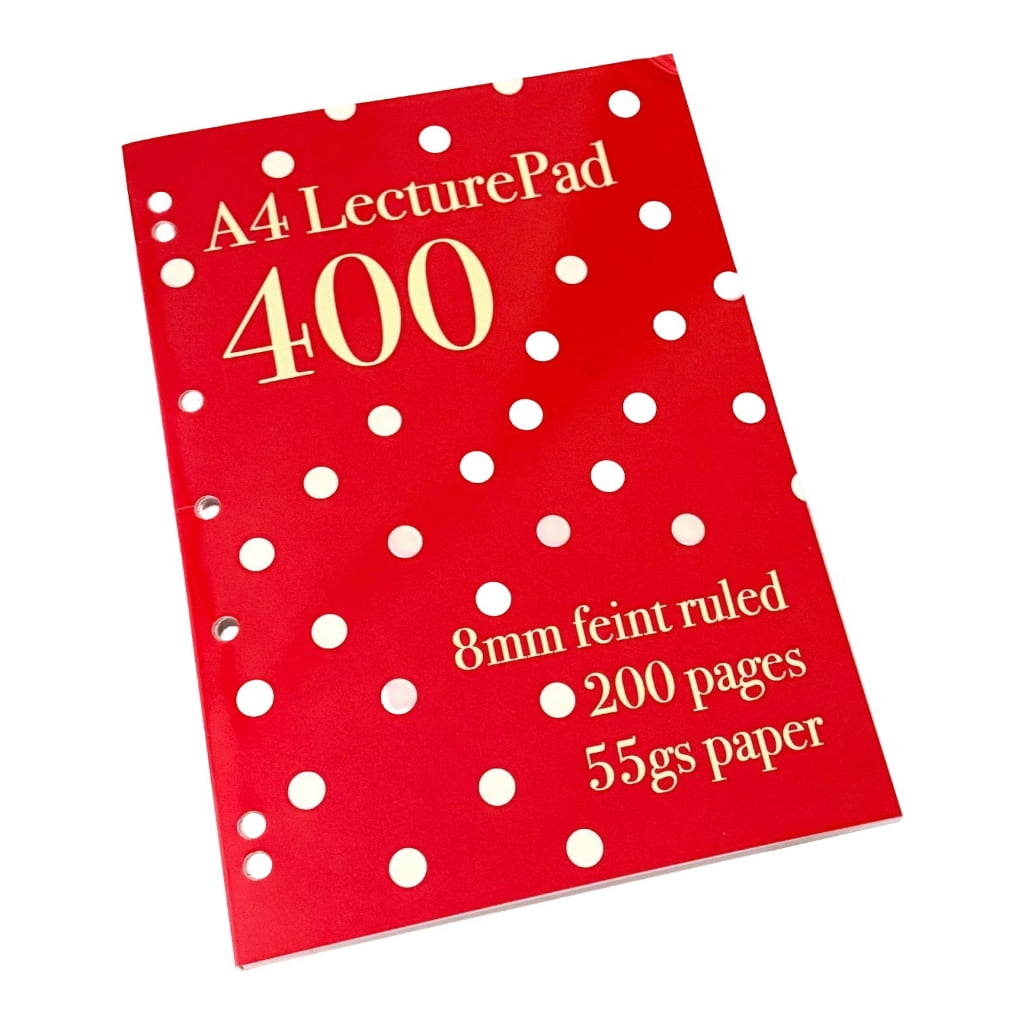 Light weight Portable A4 Notebook Dot Pattern Lined Pages Writing Inspiration