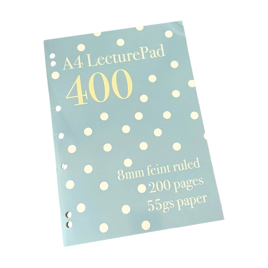 Light weight Portable A4 Notebook Dot Pattern Lined Pages Writing Inspiration