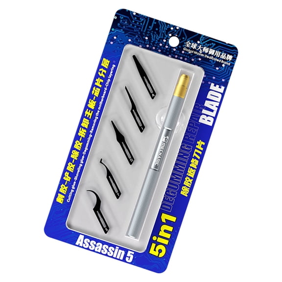 Thin Professional Steel Spudger Pry Repair Opening Tool Pry Blade Crowbars Screen Scrapers Opening Tool