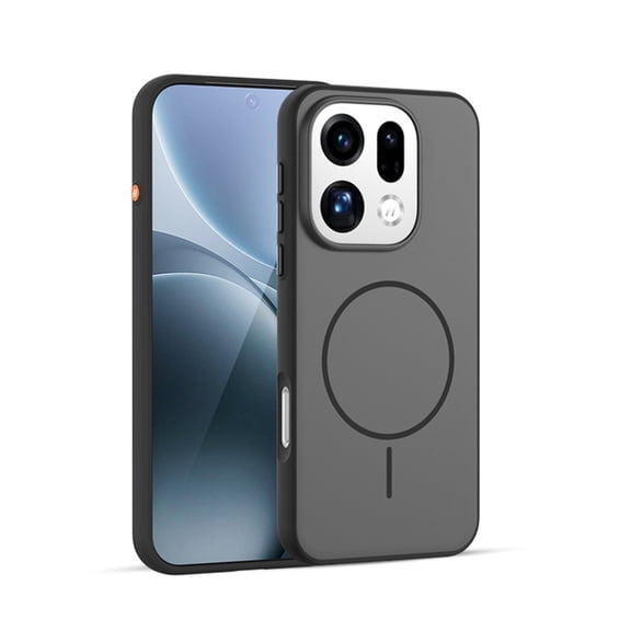 Thin Profile Shockproof TPU Phone Case with Metal Button Easy Carry Portability & Daily Use Easy to Use for Find X9