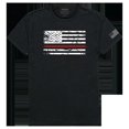 thumbnail image 1 of Thin Red Line Flag Tactical Graphics Tee, Black - 2X, 1 of 1