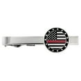 thumbnail image 1 of Thin Red Line Tie Clip, 1 of 2