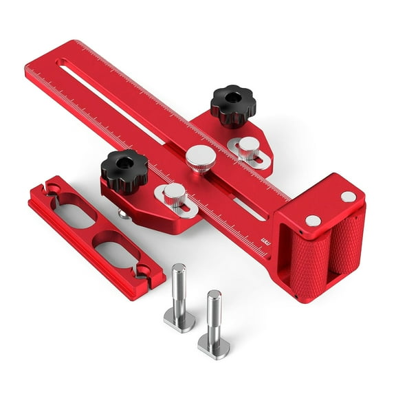Thin-Ripped Jigs for Table & Planers with 3/8" T-Slot & Locking Scale