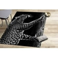thumbnail image 1 of Thin Rug, Easy to Clean Rug, Decorative Rugs, Loft Rug, Animal Rug, Leopard Rugs, Leopard Rug, Modern Rugs, Personalized Rug, Black Rug, 1.7'x2.3' - 50x70 cm, 1 of 8