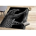 thumbnail image 1 of Thin Rug, Easy to Clean Rug, Decorative Rugs, Loft Rug, Animal Rug, Leopard Rugs, Leopard Rug, Modern Rugs, Personalized Rug, Black Rug, 3.3'x9.2' - 100x280 cm, 1 of 8