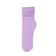 thumbnail image 1 of Thin Running Socks Women! Yigetop 24 Color Ice Ice Socks Women's Summer Thin Socks Cool Feeling All The Fashion Mid Tube Stockings Velvet Breathable Pile Socks 1Pc Thin Socks Purple One Size, 1 of 3