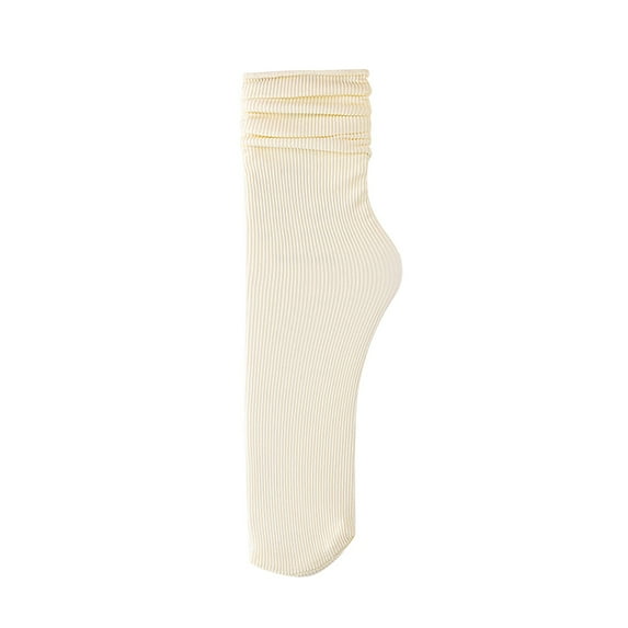 Thin Running Socks Women! Yigetop 24 Color Ice Ice Socks Women's Summer Thin Socks Cool Feeling All The Fashion Mid Tube Stockings Velvet Breathable Pile Socks 1Pc Thin Socks White2 One Size