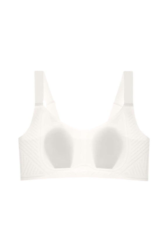 Thin Seamless Rabbit Ear Bra With Breathable Fabric Push Up Soft Support Minimizing Look For Large Summer Underwear