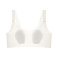 thumbnail image 1 of Thin Seamless Rabbit Ear Bra with Breathable Push Up Fabric for Soft Support Minimizing Comfort Summer Underwear, 1 of 2