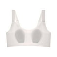 thumbnail image 1 of Thin Seamless Rabbit Ear Bra with Breathable Push Up Fabric for Soft Support Minimizing Comfort Summer Underwear, 1 of 2