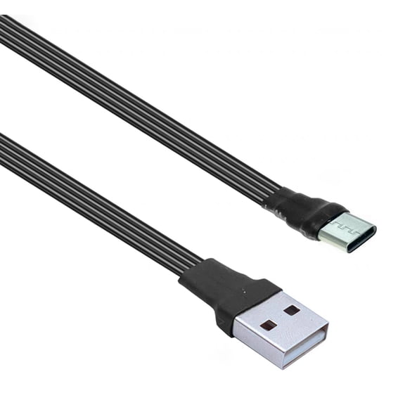 Thin Silicone USB C Female Extension Cable 10W Fast Charging Cable Silicone & Metal Cable for Mobile Devices Peripherals