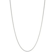 99PENDANTS Thin Silver Cuban Links Stainless Steel Curb Chain Necklace