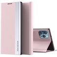 thumbnail image 1 of Thin Slim Flip Case for Apple iPhone 14 Pro Max with Stand, Premium Business PU Leather Shockproof Protective Phone Cover Case for iPhone 14 Pro Max CX Pink, 1 of 8