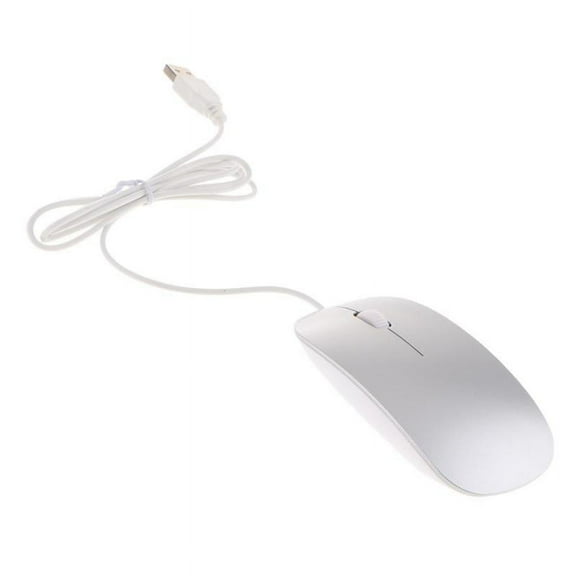 Thin Slim USB Optical Wired Mouse for PC Laptop Windows -