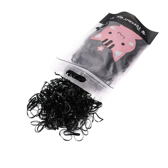 Thin Small Ponytail Hair Elastics Daily Life Disposable Rubber Bands for Girls Fashion Hair Accessories