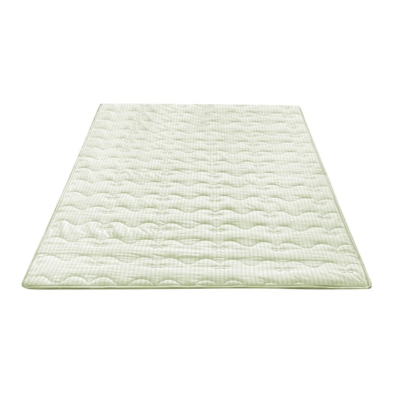 Thin Striped Washable Mattress Pad, Non-Slip Bed Mattress Protector, Dormitory Bed Cover Sheet for Added Comfort and Protection