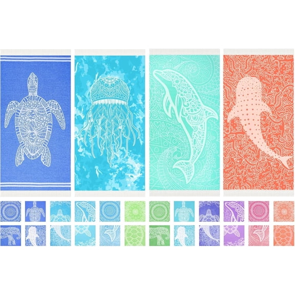 Thin Turkish Beach Towel Lightweight Quick Dry Absorbent Cotton Bathroom Bath Pool Swim Towels Extra Large Oversized Sand Free Beach Accessories Essentials Cloud Gifts for Adult