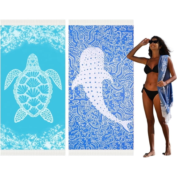 Thin Turkish Beach Towel Quick Dry Absorbent Cotton Lightweight Bath Pool Towels Extra Large Oversized Sand Free Stuff Cloud Adults Gift