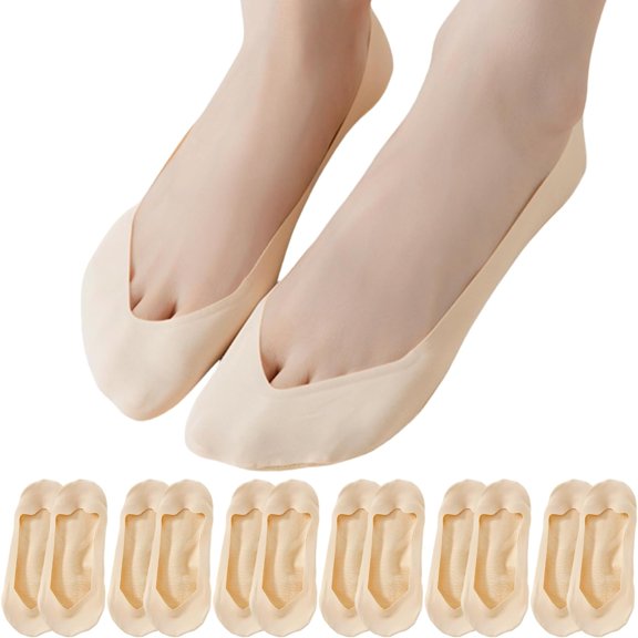 Thin Ultra Low Socks (Women 5-12), Made of Ice Silk Surface on the Surface & Cotton on the Bottom