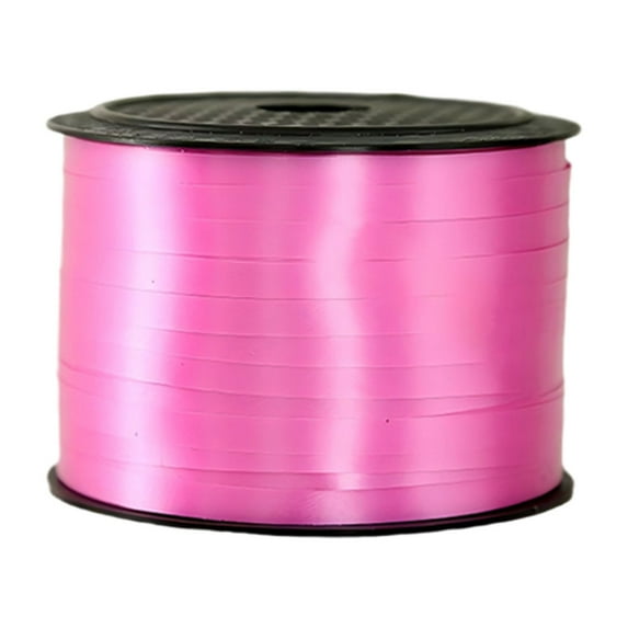 Thin Velvet Ribbon - Velvet Chiffon Ribbon Rolls for Wedding Decor, Gift Wrapping, Bouquets & Crafts, Skinny Velvet Ribbon for Hair Bows, Jewelry & Diy Hot Pink