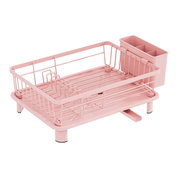 Thin Vertical Dish Rack Storage Solution For Small Spaces And Organized Counter