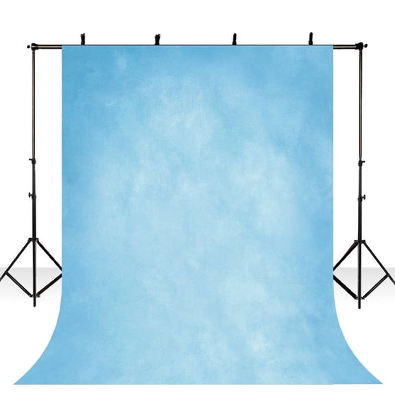 Thin Vinyl Photography Background Computer Printed Blue Pure Color texture wall Backgrounds for Photo Studio